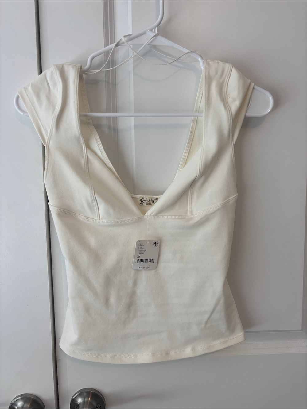NWT Free Peoole Duo Corset Cami Top XS